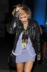 RITA ORA Leaves Apple Music Festival in London 09/27/2016