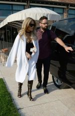RITA ORA Leaves Hotel Veronesi in Verona 09/20/2016