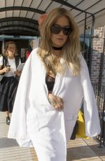 RITA ORA Leaves Hotel Veronesi in Verona 09/20/2016