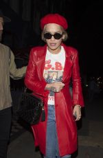 RITA ORA Leaves Sarm Studio in London 09/21/2016