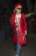 RITA ORA Leaves Sarm Studio in London 09/21/2016