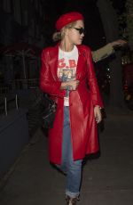 RITA ORA Leaves Sarm Studio in London 09/21/2016