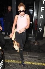 RITA ORA Night Out in London 09/22/2016