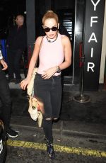 RITA ORA Night Out in London 09/22/2016