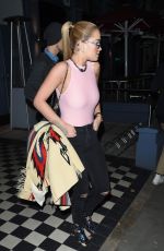 RITA ORA Night Out in London 09/22/2016