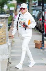 RITA ORA Out and About in London 09/12/2016