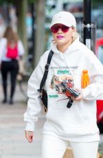 RITA ORA Out and About in London 09/12/2016