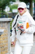 RITA ORA Out and About in London 09/12/2016
