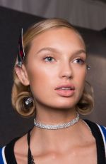 ROMEE STRIJD at Dsquared2 Spring/Summer 2017 Fashion Show at Milan Fashion Week