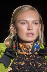 ROMEE STRIJD at Dsquared2 Spring/Summer 2017 Fashion Show at Milan Fashion Week