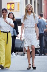 ROMEE STRIJD on the Set of a Photoshoot in New York 09/04/2016