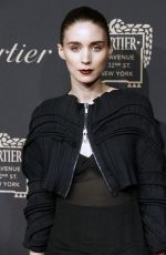 ROONEY MARA at Cartier Store Grand Reopening on Fifth Avenue in New York 09/07/2016