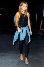 ROSIE HUNTINGTON-WHITELEY Arrives at Drake