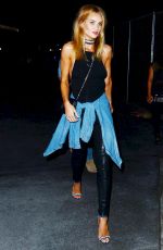 ROSIE HUNTINGTON-WHITELEY Arrives at Drake