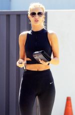 ROSIE HUNTINGTON-WHITELEY Leaves a Gym in West Hollywood 09/09/2016