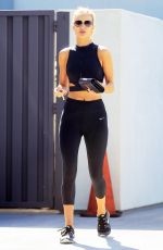 ROSIE HUNTINGTON-WHITELEY Leaves a Gym in West Hollywood 09/09/2016