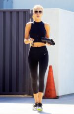 ROSIE HUNTINGTON-WHITELEY Leaves a Gym in West Hollywood 09/09/2016