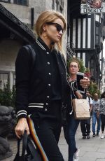 ROSIE HUNTINGTON-WHITELEY Leaves Her Hotel in London 09/21/2016