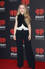 SABRINA CARPENTER at 2016 IheartRradio Music Festival in Las Vegas 09/24/2016