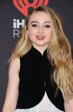 SABRINA CARPENTER at 2016 IheartRradio Music Festival in Las Vegas 09/24/2016