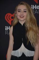 SABRINA CARPENTER at 2016 IheartRradio Music Festival in Las Vegas 09/24/2016