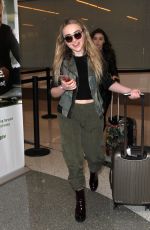 SABRINA CARPENTER at LAX Airport in Los Angeles 09/19/2016