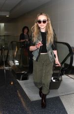 SABRINA CARPENTER at LAX Airport in Los Angeles 09/19/2016