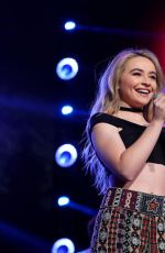 SABRINA CARPENTER Performs at We Day Minnesota in St. Paul 09/20/2016