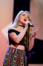 SABRINA CARPENTER Performs at We Day Minnesota in St. Paul 09/20/2016