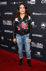 SALMA HAYEK at 2016 Global Citizen Festival in New York 09/24/2016