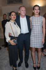 SALMA HAYEK at 40 Rue De Sevres in Paris 09/16/2016