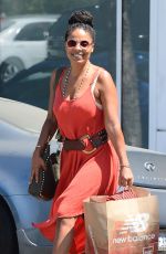 SANAA LATHAN Out and About in Beverly Hills 08/31/2016
