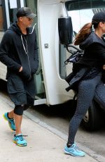 SANDRA BULLOCK Leaves Body by Simone in New York 09/06/2016