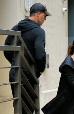 SANDRA BULLOCK Leaves Body by Simone in New York 09/06/2016