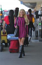 SARA BARRETT at Los Angeles International Airport 09/05/2016