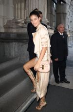 SARA SAMPAIO Arrives at Her Hotel in Milan 09/23/2016