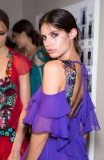 SARA SAMPAIO at Aberta Ferretti Fashion Show in Milan 09/21/2016
