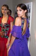 SARA SAMPAIO at Aberta Ferretti Fashion Show in Milan 09/21/2016