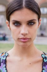 SARA SAMPAIO at Aberta Ferretti Fashion Show in Milan 09/21/2016