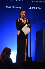 SARA SAMPAIO at Amfar Gala at Museo Della Permanente in Milan 09/24/2016
