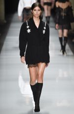 SARA SAMPAIO at Francesco Scognamiglio Fashion Show in Milan 09/21/2016