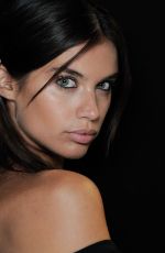 SARA SAMPAIO at Francesco Scognamiglio Fashion Show in Milan 09/21/2016