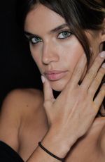 SARA SAMPAIO at Francesco Scognamiglio Fashion Show in Milan 09/21/2016