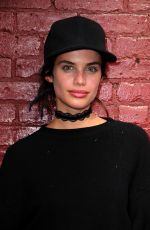 SARA SAMPAIO Leaves Marc Jacobs Fashion Show in New York 09/16/2016