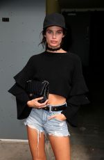 SARA SAMPAIO Leaves Marc Jacobs Fashion Show in New York 09/16/2016