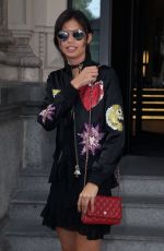 SARA SAMPAIO Out and About in Milan 09/22/2016
