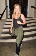 SARAH HARDING Out and About in London 09/01/2016