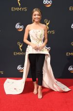 SARAH HYLAND at 68th Annual Primetime Emmy Awards in Los Angeles 09/18/2016