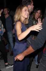 SARAH HYLAND at Bootsy Bellows in West Hollywood 09/23/2016