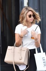 SARAH HYLAND Leaves a Salon in West Hollywood 09/14/2016
